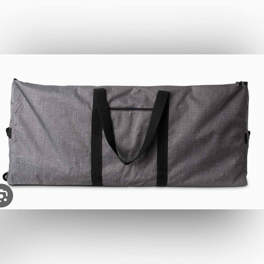 Thirty-One Gifts: Stroll & Roll - Charcoal Crosshatch